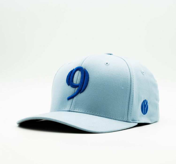 9 Series - Blue on Light Blue