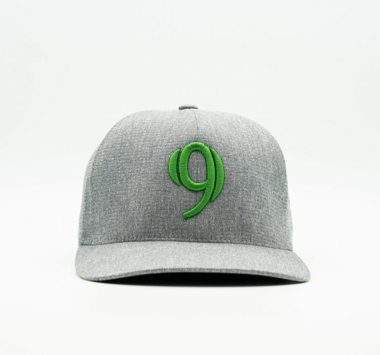 9 Series - Lime on Grey