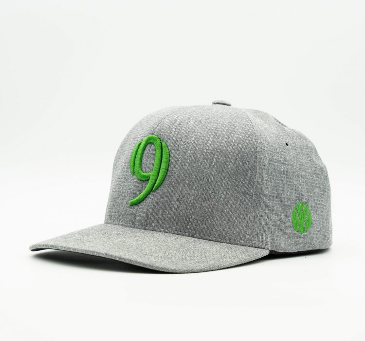 9 Series - Lime on Grey