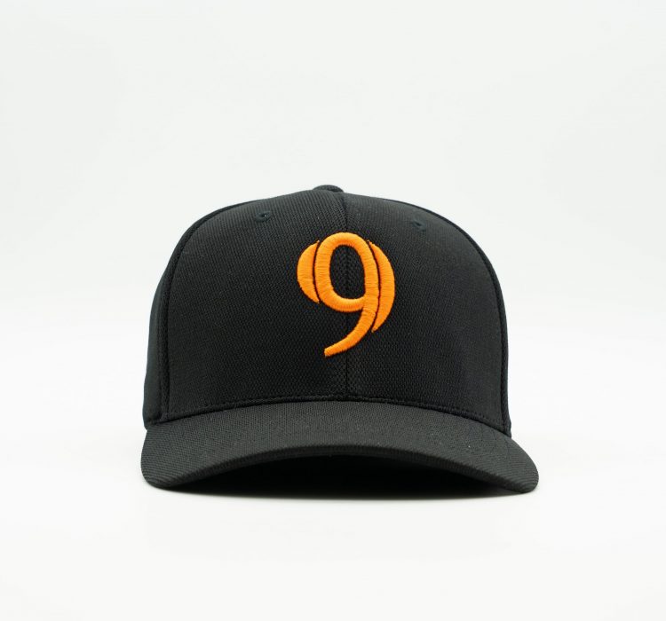 9 Series - Orange on Black