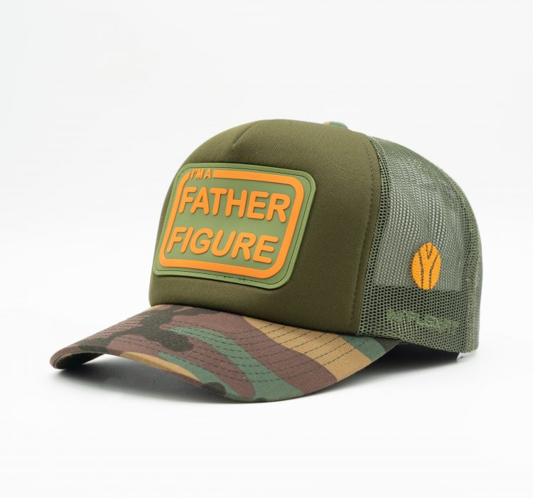 I'm A Father Figure Trucker - Camo/Green