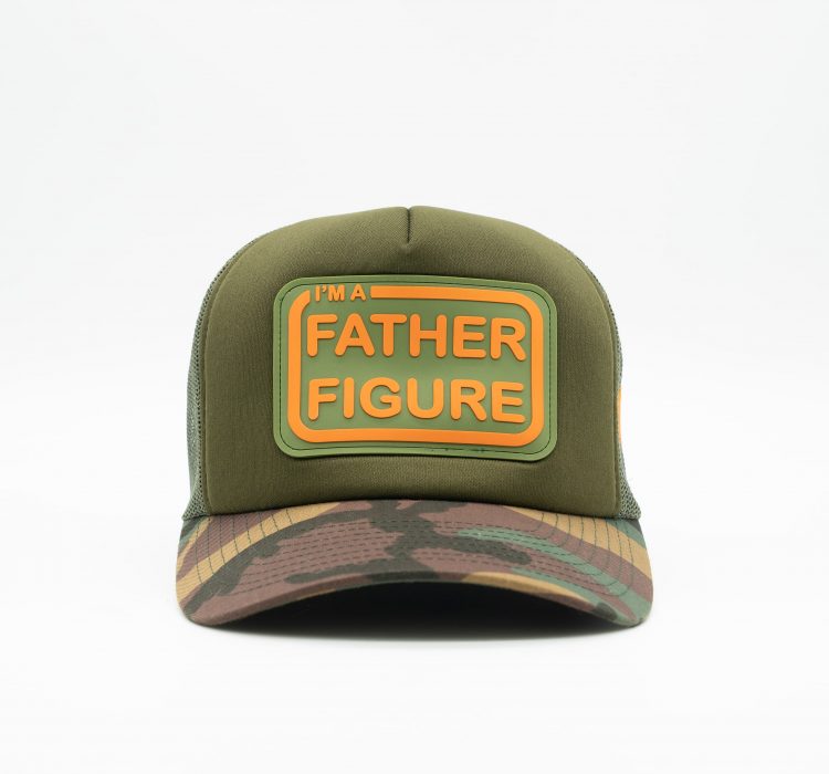 I'm A Father Figure Trucker - Camo/Green