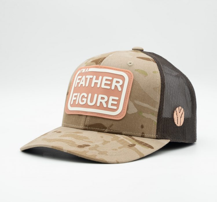 I'm A Father Figure Trucker - Camo/Brown
