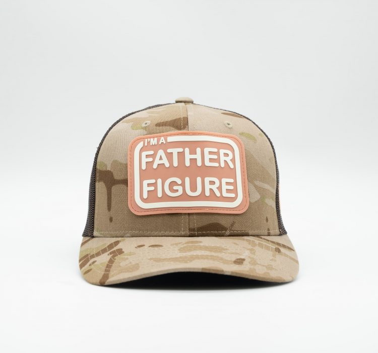 I'm A Father Figure Trucker - Camo/Brown